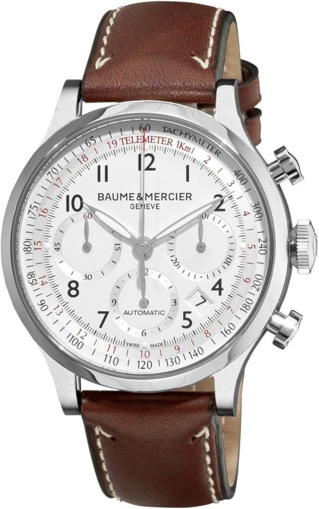 Baume and Mercier Capeland Chronograph Mens Automatic Watch MOA10000
