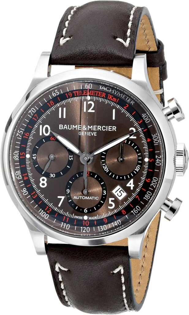 Baume Mercier Mens 10002 Capeland Mens Automatic Chronograph Watch