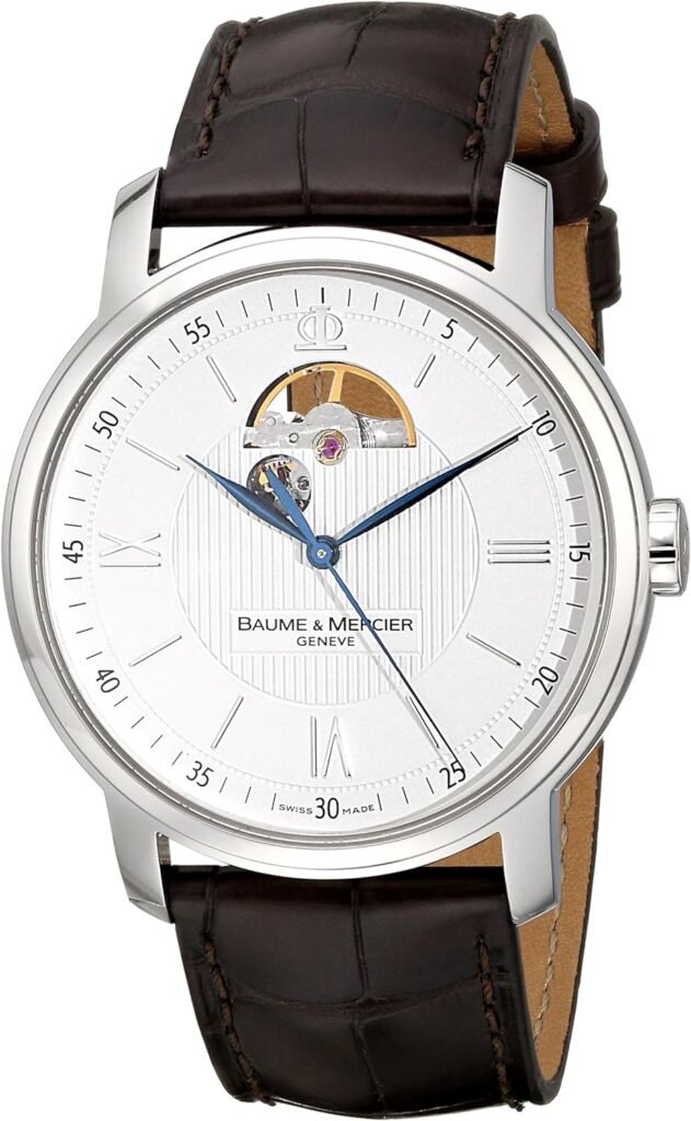 Baume  Mercier Mens 8688 Classima Executives Automatic Silver Dial Watch