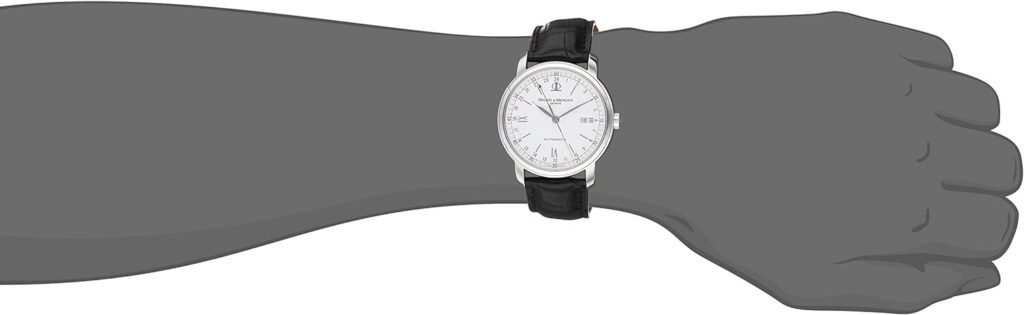 Baume Mercier Mens MOA08462 Classima Executive Analog Display Swiss Automatic Black Watch