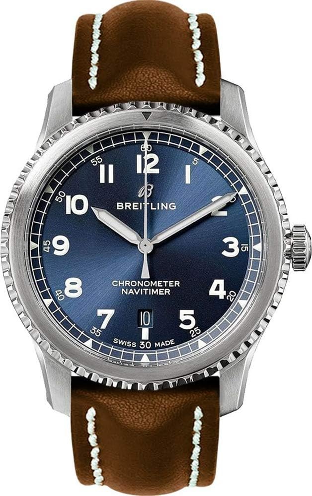 Breitling Navitimer 8 Automatic Chronometer Blue Dial Mens Watch A17314101C1X1