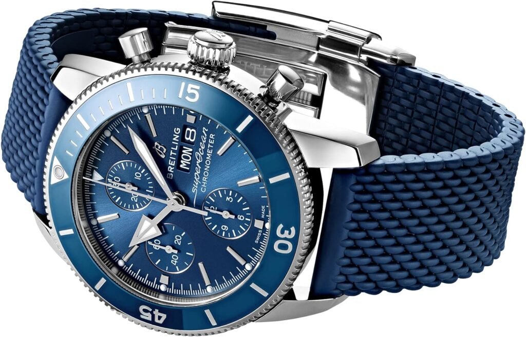 Breitling Superocean Heritage II Chronograph Automatic Blue Dial Mens Watch A13313161C1S1