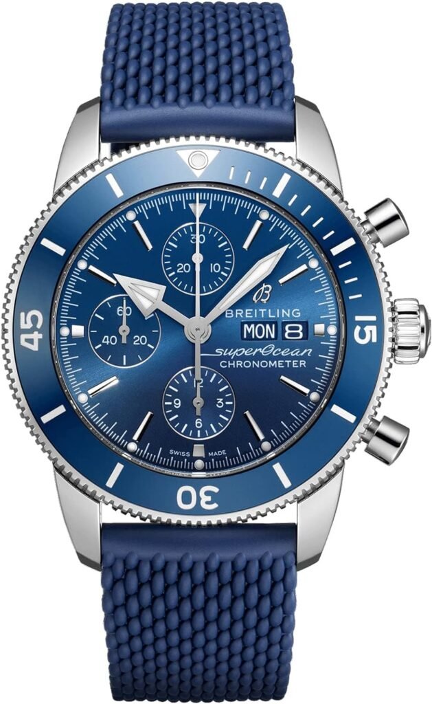 Breitling Superocean Heritage II Chronograph Automatic Blue Dial Mens Watch A13313161C1S1