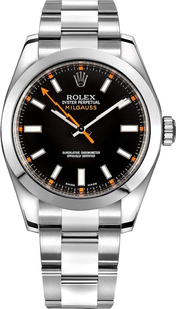 Rolex Milgauss Black Dial 40mm Mens Watch 116400-BLKSDO