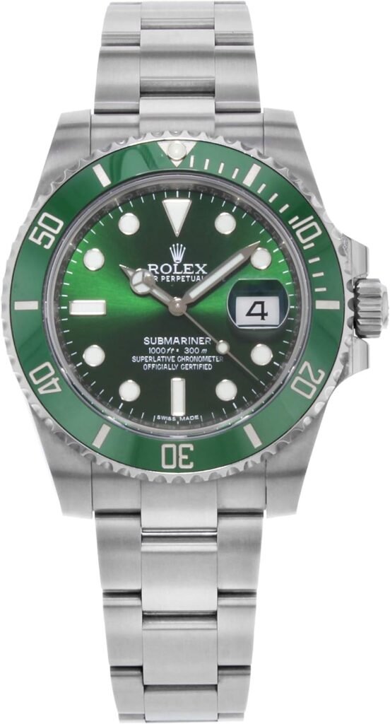 Rolex Submariner Hulk Green Dial Mens Luxury Watch M116610LV-0002