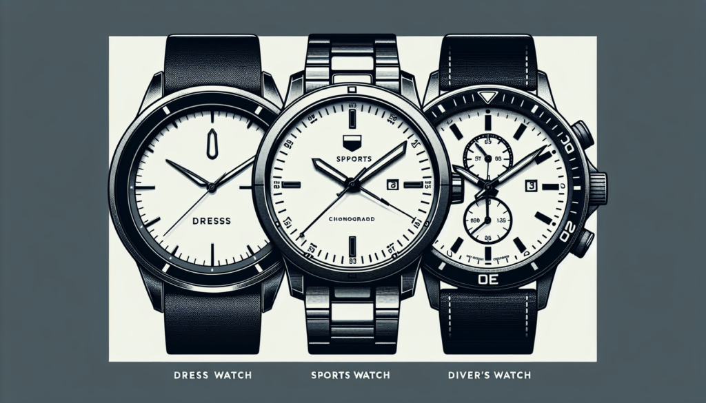 What Is The Difference Between A Dress Watch, A Sports Watch, And A Divers Watch?